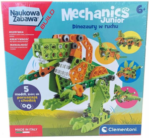 Clementoni Mechanics Junior Dinozaury w ruchu