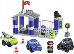 Ecoiffier Abrick Posterunek Policji 60 elementów