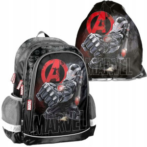 Zestaw Marvel Avengers Plecak szkolny i worek gimnastyczny