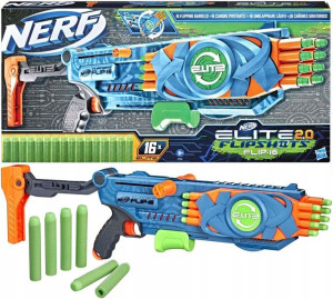 Zestaw wyrzutnia Nerf Elite 2.0 Flipshots FLIP-16 + strzałki