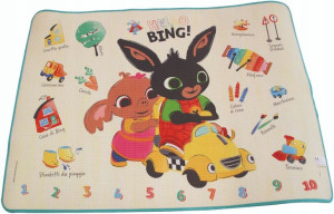 Piankowa mata Króliczek Bing Hello Bing! 120 x 90 cm