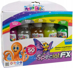 Aqua Gelz Zestaw kreatywny Special FX brokatowy żel