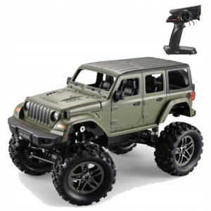 Double Eagle E333-003 Zdalnie sterowany Jeep Wrangler Pickup Truck zielony