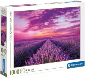 Puzzle Lavender Field Lawendowe pole 1000 elementów