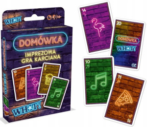 WHOT! Domówka Imprezowa gra karciana makao 16+ Winning Moves