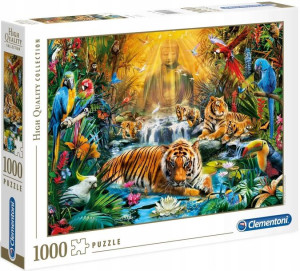 Puzzle Mistyczne Tygrysy 1000 elementów