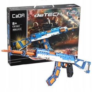 Klocki Cada Karabin maszynowy AK-47 ruchome elementy 498 elementów