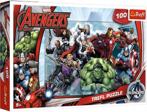 Puzzle Marvel Avengers Do ataku 100 elementów