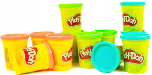 Zestaw Play-Doh Ciastolina 3 wiosenne kolory 12 tub