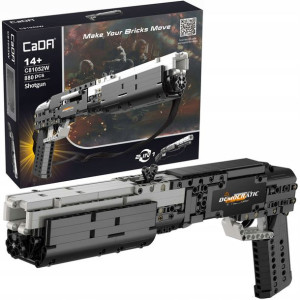 Cada C81052W klocki konstrukcyjne broń pistolet Shotgun 2w1 880 elementów
