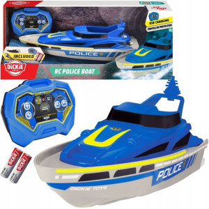 Zdalnie sterowana Łódź policyjna RC Police Boat