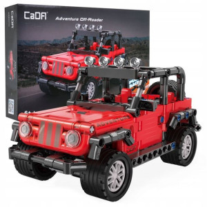 Cada C52027W Klocki Pojazd terenowy Adventure Off-Roader Pull-back 317 el.