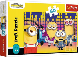 Puzzle Minionki rozrabiają 60 elementów