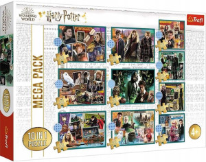 Puzzle Zestaw 10w1 W świecie Harrego Pottera 329 elementów