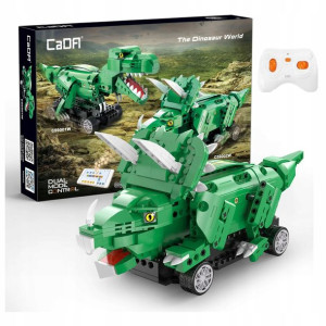 Cada C59002W Klocki Zdalnie sterowana figurka Dinozaur Triceratops 317 elem