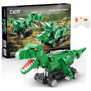 Cada C59001W Klocki Zdalnie sterowana figurka Dinozaur T-Rex figurka 343 el