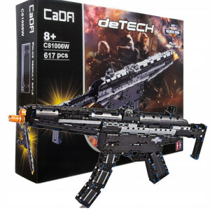Klocki konstrukcyjne Karabin Police Assault Rifle 617 el C81006W