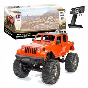 Double Eagle E335-003 Zdalnie sterowany pojazd Jeep Wrangler Pickup Truck c