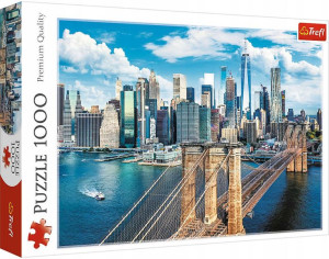 Puzzle 1000 elementów Most Brookliński, Nowy Jork