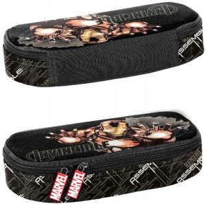Piórnik 1-komorowy z przegródkami bez wyposażenia Marvel Avengers Invincibl