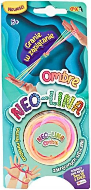 NEO-lina Ombre Granie w zaplątanie żółto-pomarańczowy sznurek
