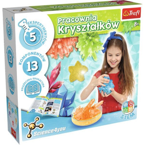 Trefl Science4you Pracownia kryształków dla dzieci