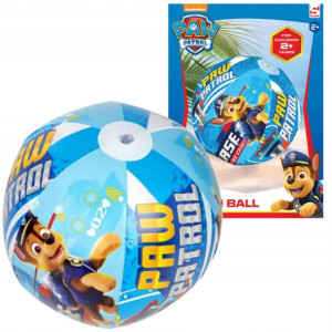 Nadmuchiwana piłka plażowa Psi Patrol Chase 50 cm