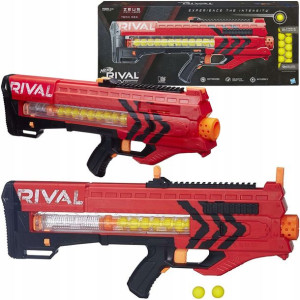 Nerf Zeus MXV - 1200 Drużyna Czerwona wyrzutnia + 12 piłek