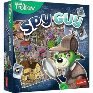 Towarzyska gra Spy Guy Rodzina Treflików, gra rodzinna, detektyw