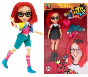 Influ Heroes lalka Miss Aga 23 cm i akcesoria