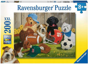 Let's Play Ball Puzzle 200 elementów XXL Zagrajmy w piłkę