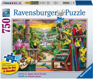 Duże Puzzle 750 elementów Tropikalne Zacisze