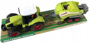 Traktor z maszyną rolniczą 37 cm