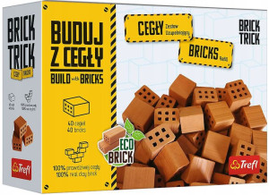 Trefl Buduj z cegły Zestaw uzupełniający 40 cegieł ECO
