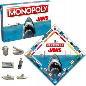 Monopoly Jaws Szczęki ekonomiczna gra planszowa wersja angielska