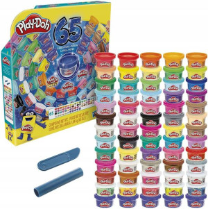 Play Doh ciastolina zestaw kreatywny 65 elementy