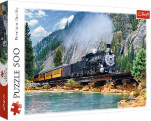 Puzzle 500 elementów Górski Pociąg