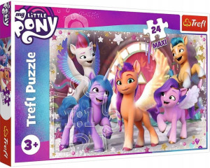 Puzzle Maxi 24 elementów My Little Pony Radość Kucyków Pony