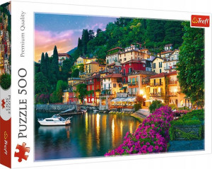Puzzle 500 elementów Jezioro Como, Włochy