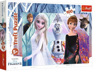 Puzzle 100 elementów Kraina Lodu II Frozen II