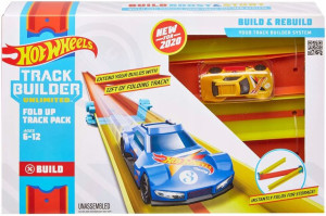 Hot Wheels Track Builder zestaw BUILD do rozbudowy Składany tor + pojazd