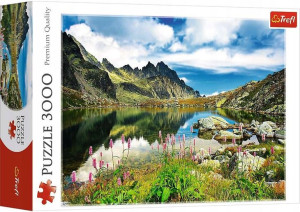 Puzzle Staroleśniański Staw Tatry Słowacja, 3000 elementów, Trefl 33031