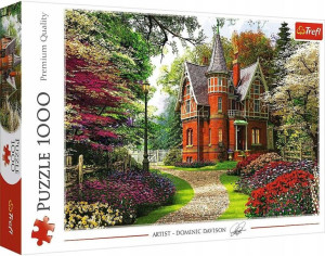 Puzzle Wiktoriański dom, 1000 elementów, Trefl 10355