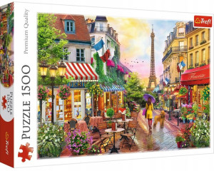 Trefl Puzzle 1500 elementów, Urok Paryża
