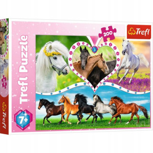 Trefl 13248 Puzzle 200 Piękne konie