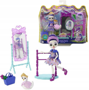 Enchantimals Zestaw Studio Baletowe lalka Sarely Swan + akcesoria