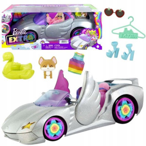 Barbie Extra Zestaw Kabriolet Gwiazd + akcesoria