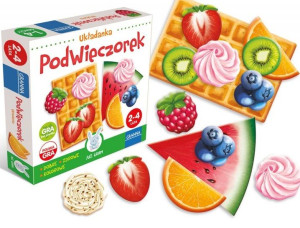 Granna gra edukacyjna dla dzieci Podwieczorek