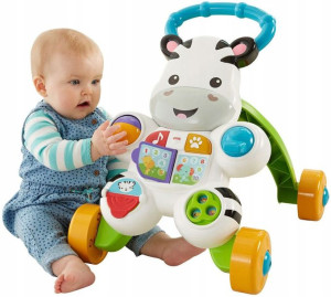 Fisher Price Interaktywny Chodzik Zebra