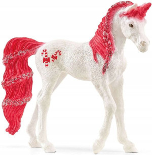 Schleich figurka jednorożec źrebię Candy Cane